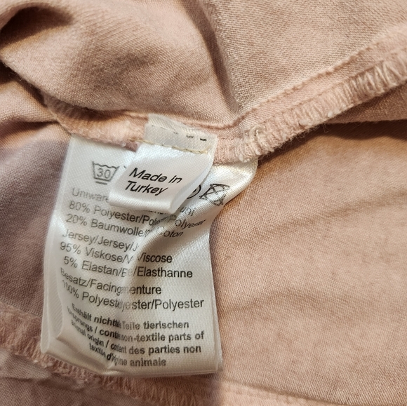 Crisca Pink Western Button Up Collared Crinkle Floral Blouse Womens Size 4 - Picture 10 of 13